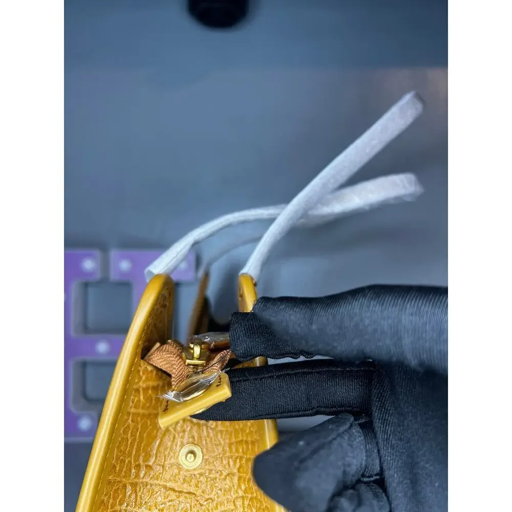 Brandon Blackwood  Jada Bag in Tan Leather with Gold Hardware